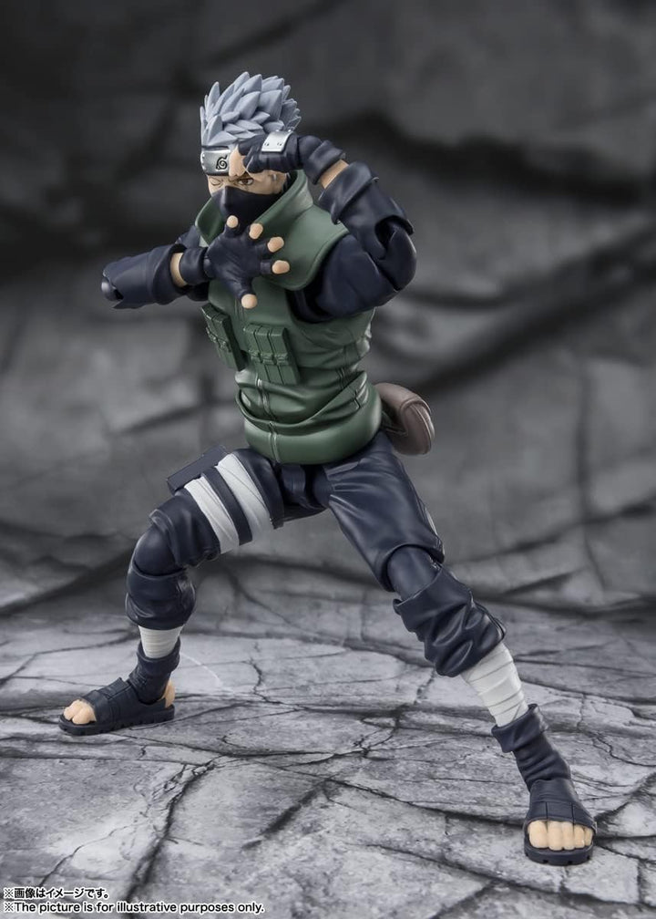 Tamashii Nations - Naruto: Shippuden - Kakashi Hatake (The famed Sharingan Hero), Bandai Spirits S.H