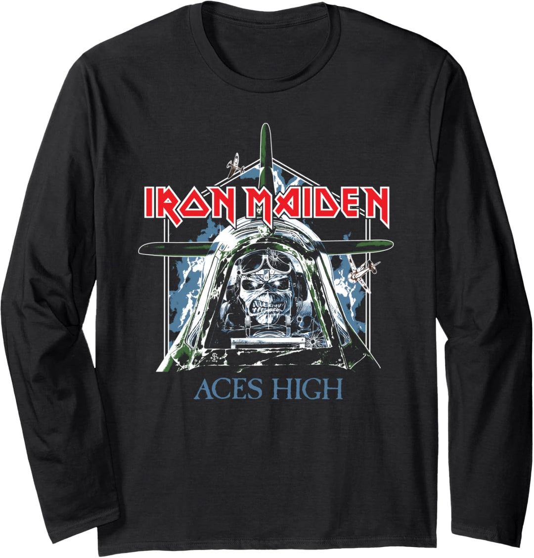 Iron Maiden - Aces High Langarmshirt