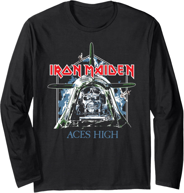 Iron Maiden - Aces High Langarmshirt