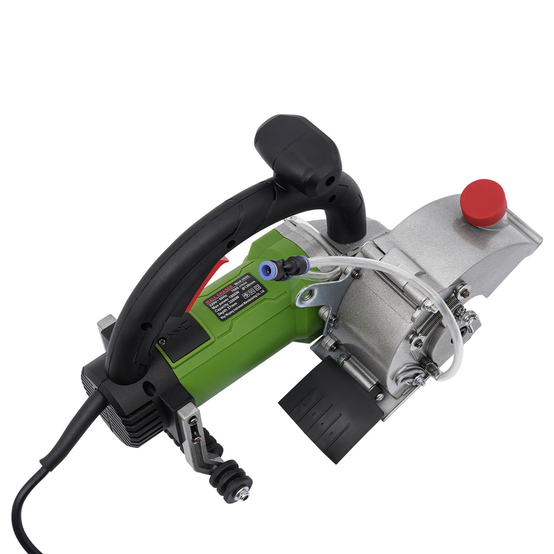 Elektrische Schlitzmaschine, 1800W Industrielle Wand Nut Schneidemaschine, Staubfreier Ziegelbetonsc