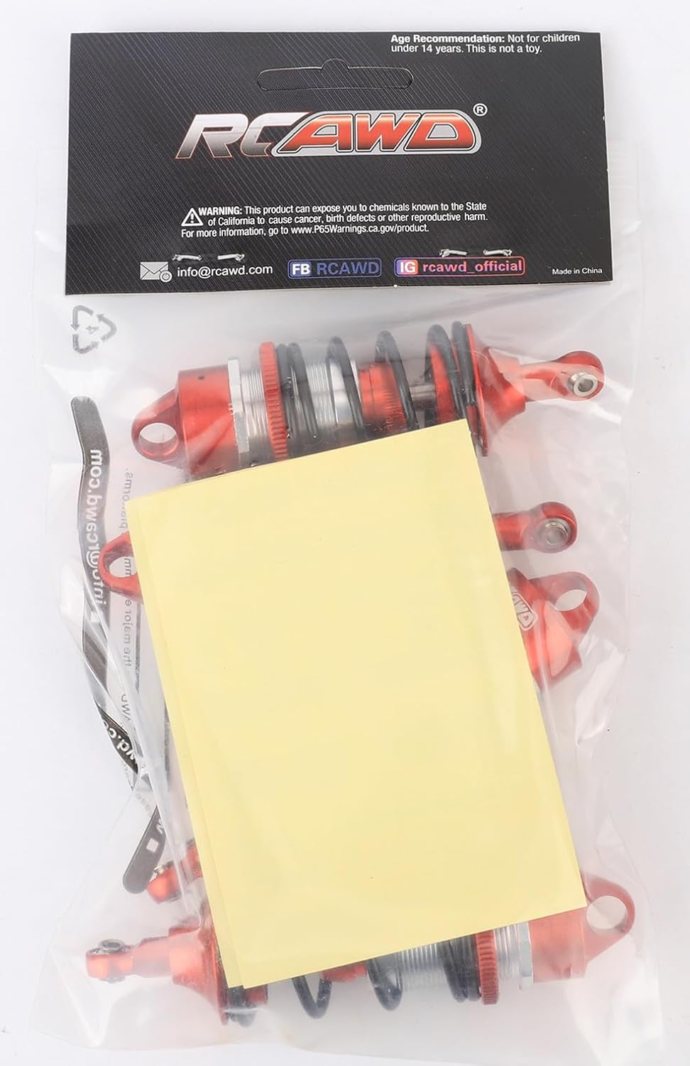 RCAWD arrma Shock Set,rc Stossdämpfer Set für 1/7 Arrma Felony Infraction Limitless 6S BLX Upgrade-T