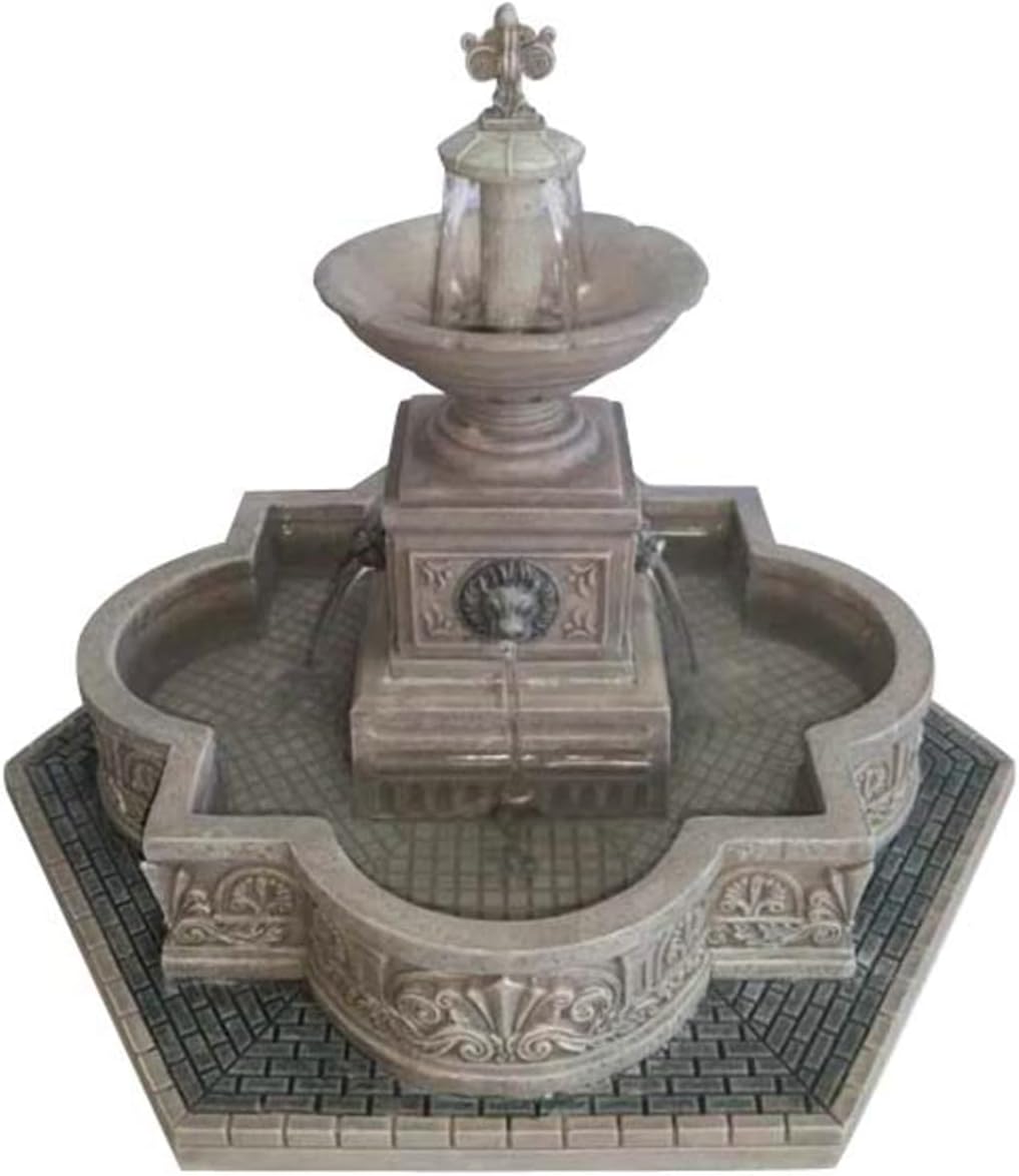 Lemax - Modular Plaza-Fountain With 4.5V Adaptor