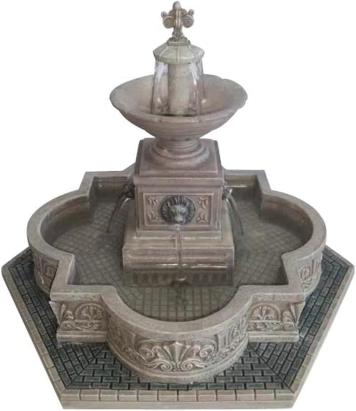 Lemax - Modular Plaza-Fountain With 4.5V Adaptor