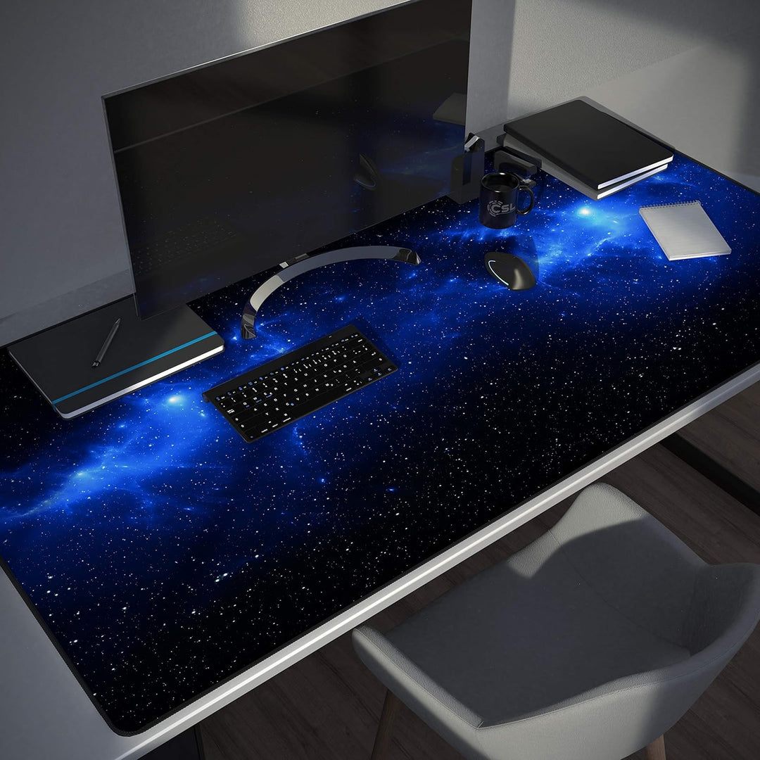 CSL - Übergrösse Mauspad Gaming Titanwolf 1200x600mm - XXXL Mousepad gross mit Motiv - Tischunterlag