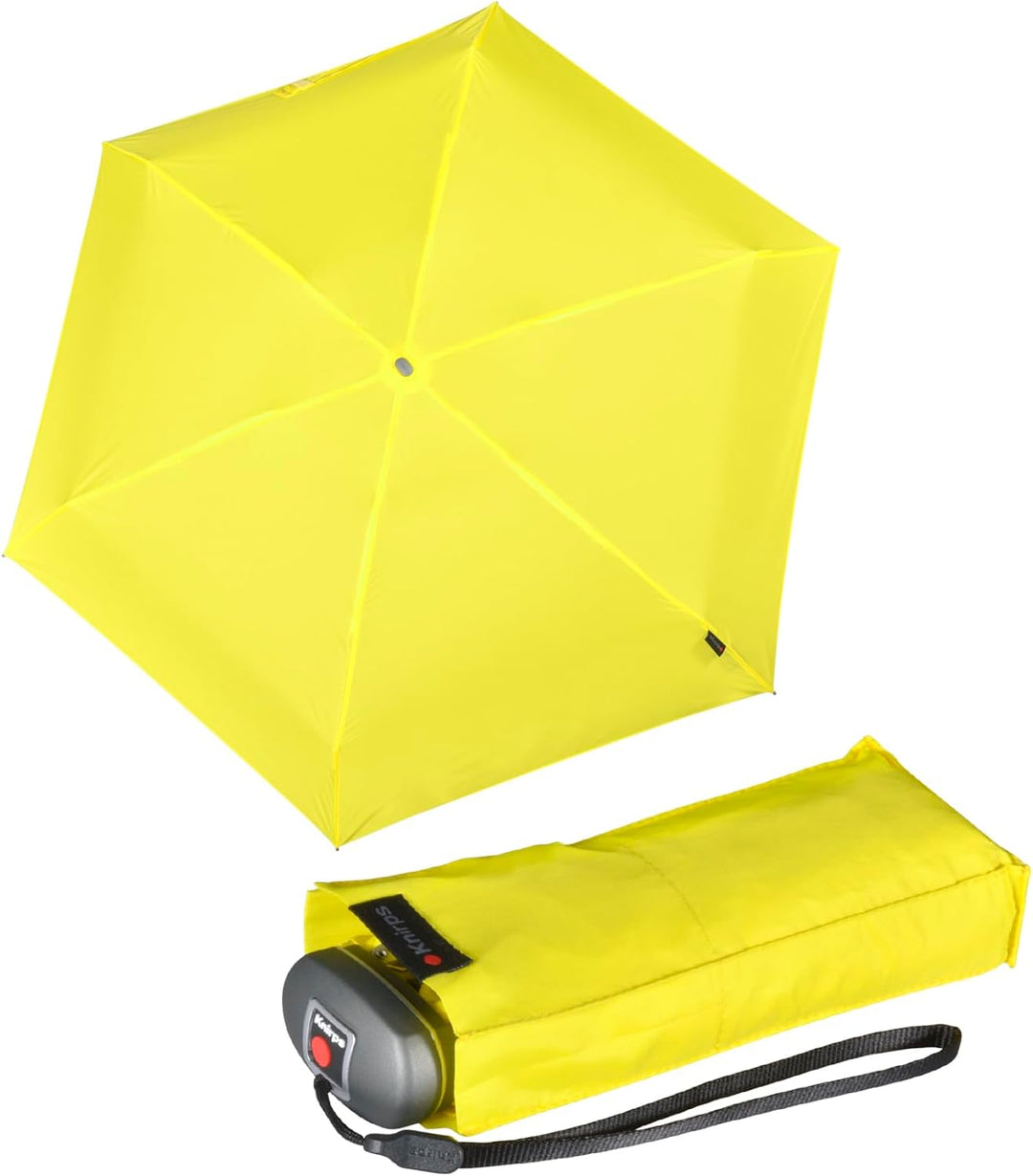 Knirps mini Taschenschirm Travel yellow, yellow