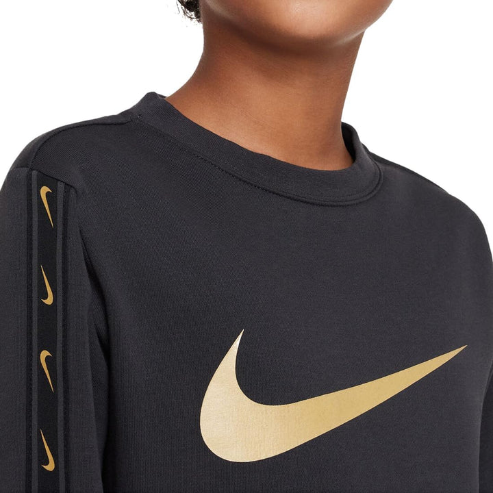 Nike Unisex Kinder B NSW Repeat Sflc Crebb T-Shirt 74 Schwarz / Schwarz / Weiss, 74 Schwarz / Schwar