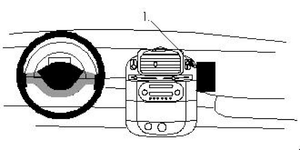 Brodit ProClip f. Smart ForTwo 1998 - 2007 852682