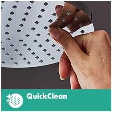 hansgrohe Vernis Blend 10,2 cm Handbrause-Set 3 Sprühnebel Rain IntenseRain Hochdruck Abnehmbarer Du