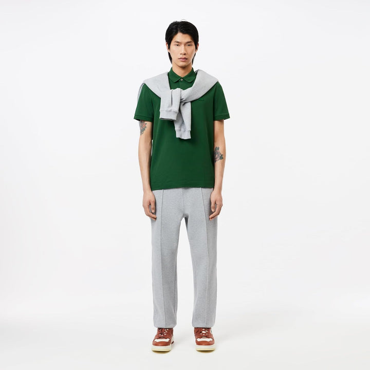 Lacoste Herren Polo-Shirt Kurzarm PH5522, Männer Polo-Hemd,verdeckte Knopfleiste,Regular Fit S Green