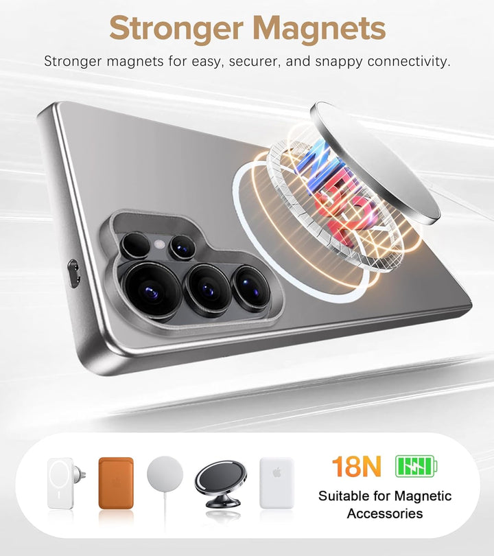 Ultradünne Hülle für Samsung Galaxy S26 Ultra 5G, Extrem Dünn Matte S26 Ultra Handyhülle PC Schale K