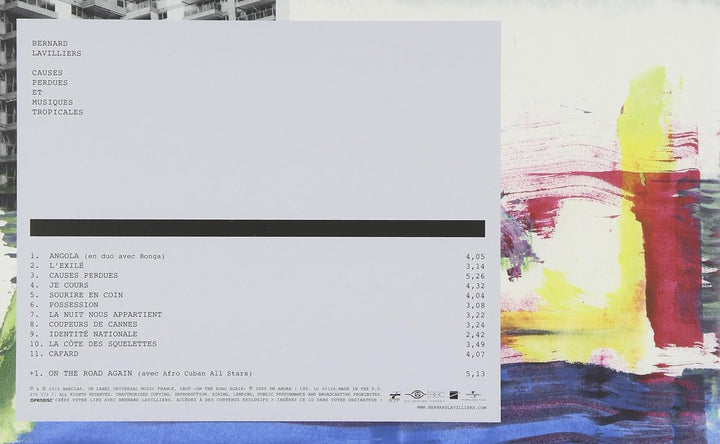 Causes Perdues-Collector, Audio-CD