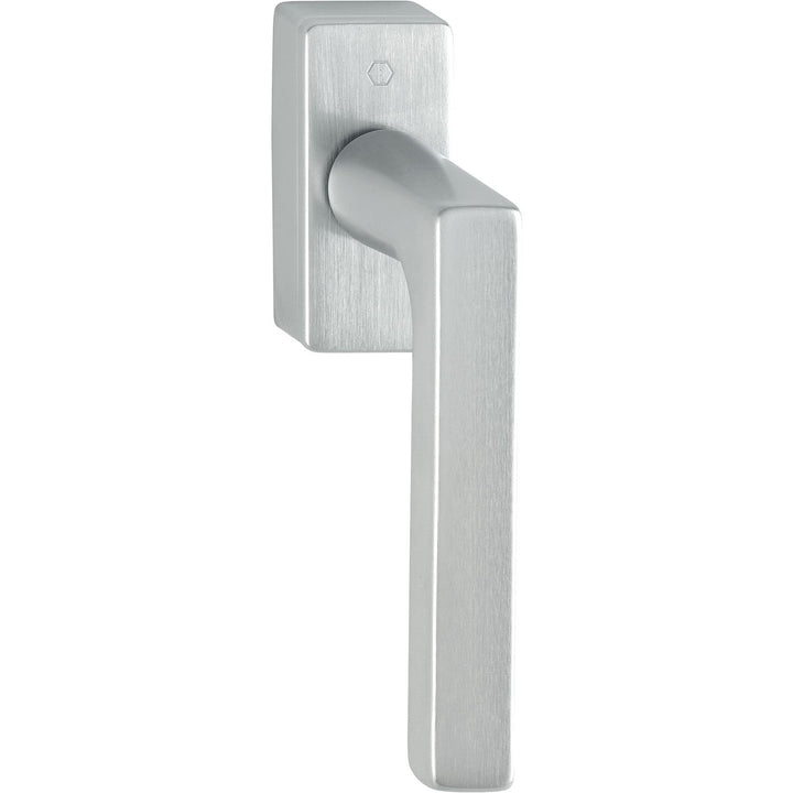 Hoppe 10763571 Fenstergriff Dallas-VarioFit, VK 7 x 32-42 mm, Edelstahl matt,, Edelstahl matt
