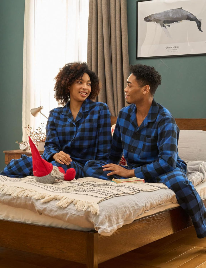 LAPASA Herren Pyjama-Set Schlafanzugset (Extra Warm Flecce Set M129, Wärmer Flanell Set M95, Warm Fl