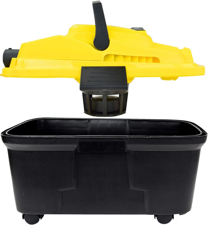 Syntrox Germany 10 Liter Staubsauger Industriesauger Nass und Trockensauger mit Ablassventil