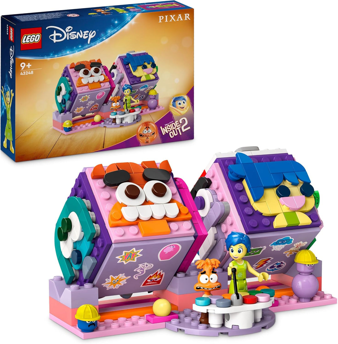 LEGO ǀ Disney Alles Steht Kopf 2 Stimmungswürfel von Pixar, Bauset zum Film für Kinder mit den Chara