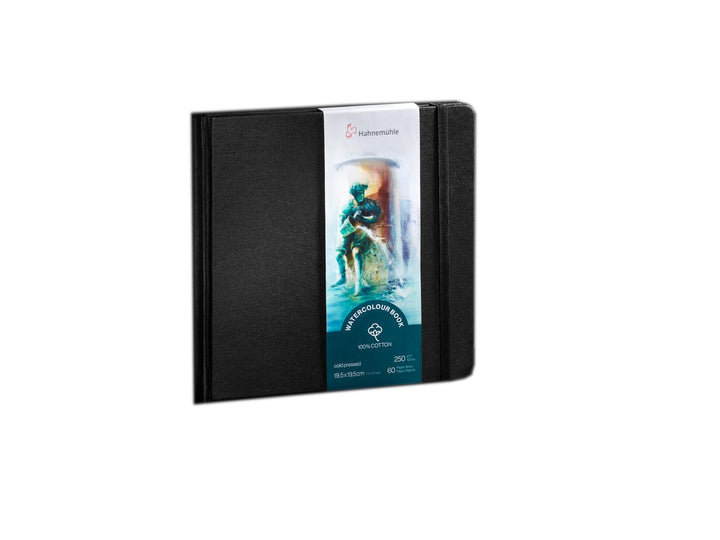 Hahnemühle Watercolour Book 100% Cotton, 250g/m², matt, oberflächengeleimt, 30 Blatt/60 Seiten, Aqua