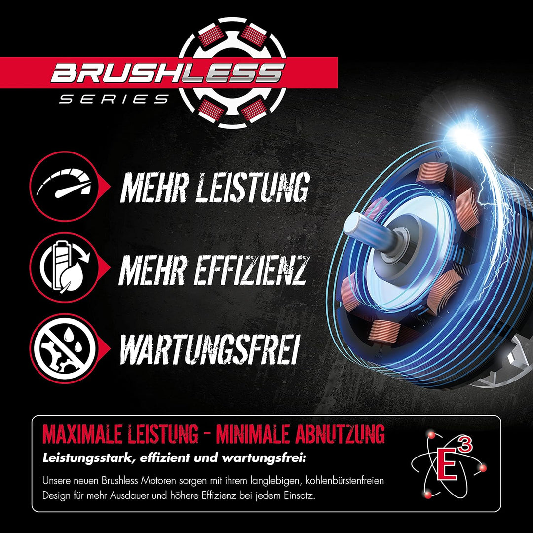 Güde Akku Schlagbohrschrauber BSB 18-0 BL (Easy-Energy-Exchange Brushless Series, Lithium Ionen, 18