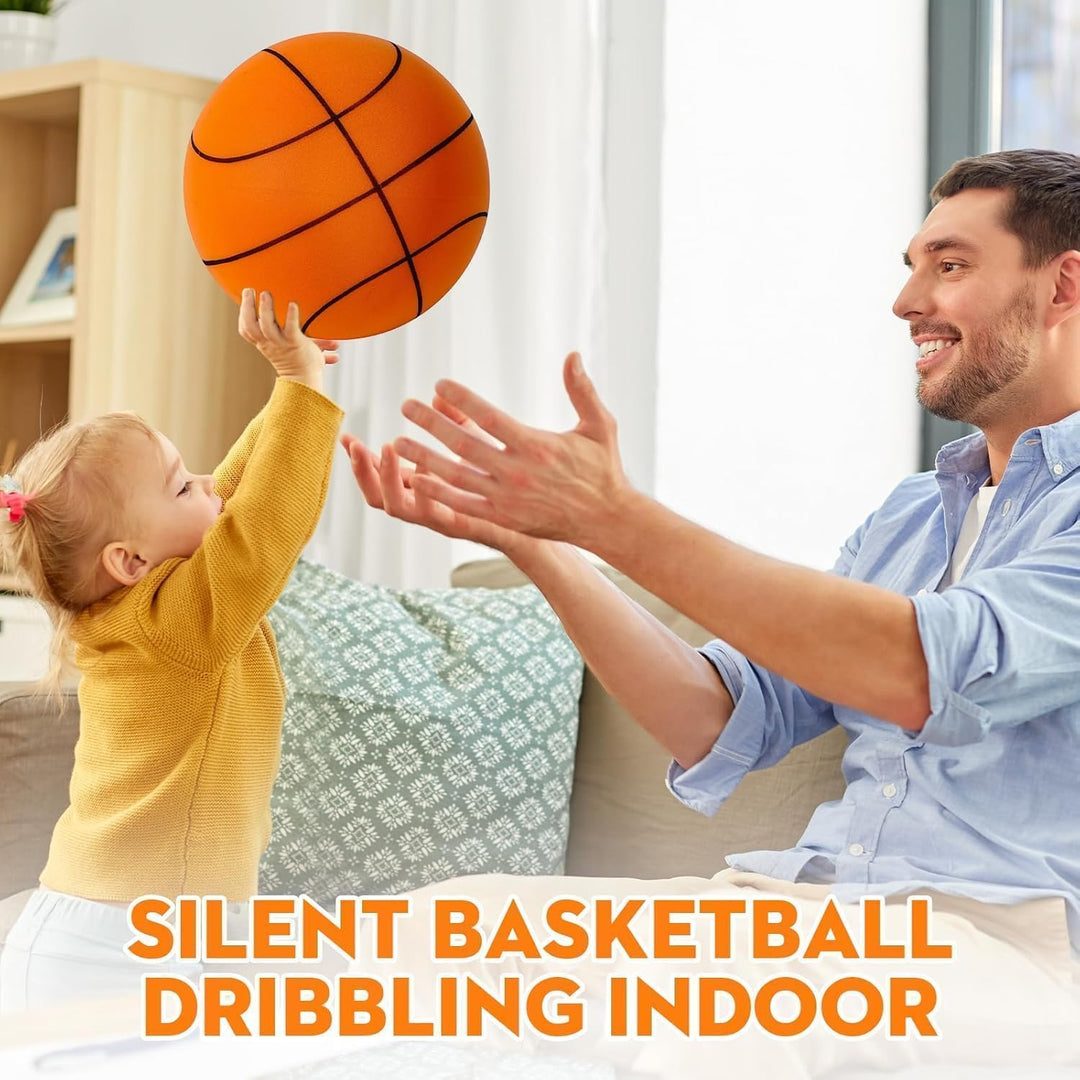 Silent Basketball,2025 Upgraded Version Dribbling Indoor,Lightweight Training Ball für Kinder und Er