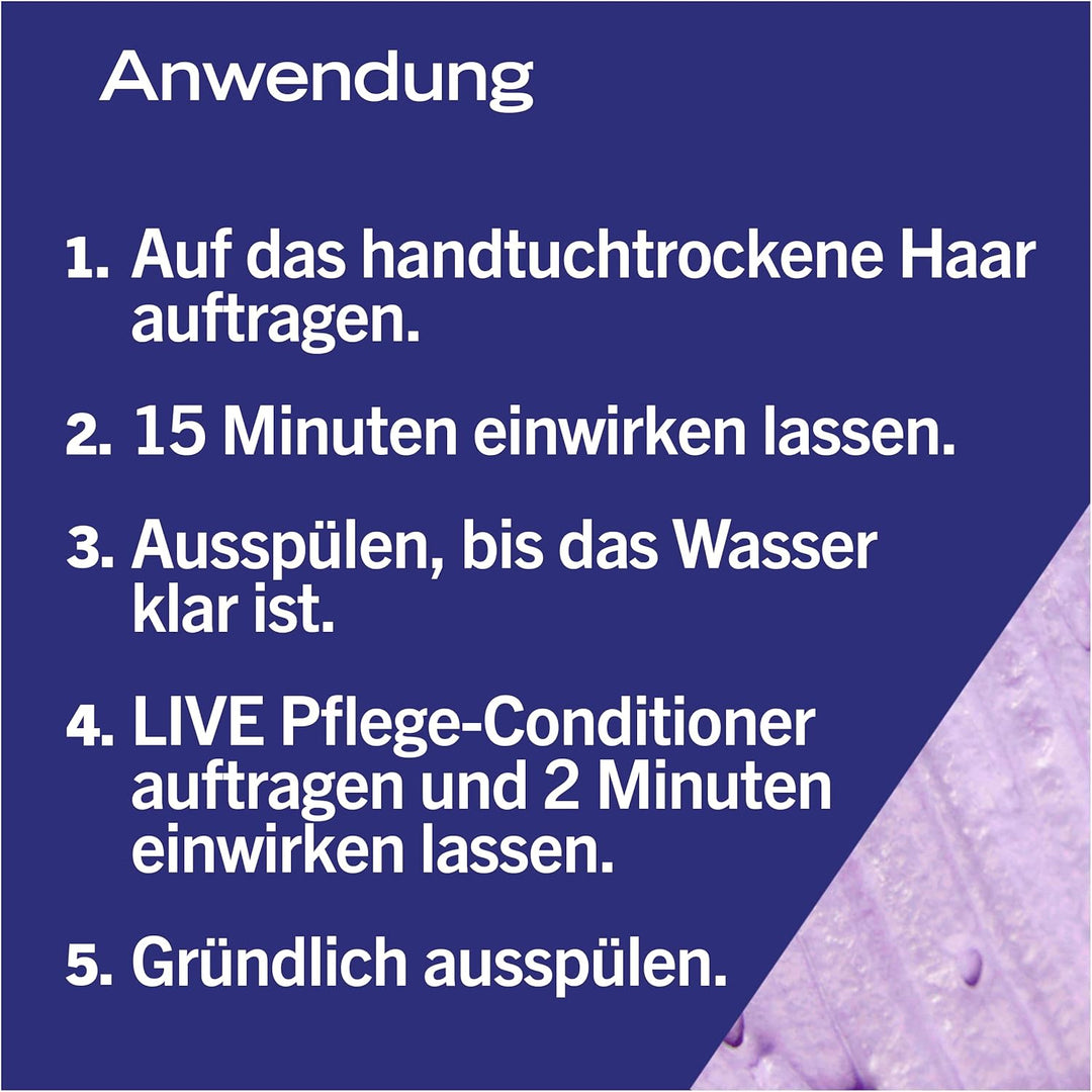 Schwarzkopf LIVE Pretty Pastels Semi-Permanente Haarfarbe P120 Lilac Crush (3 x 142,5 ml), Coloratio