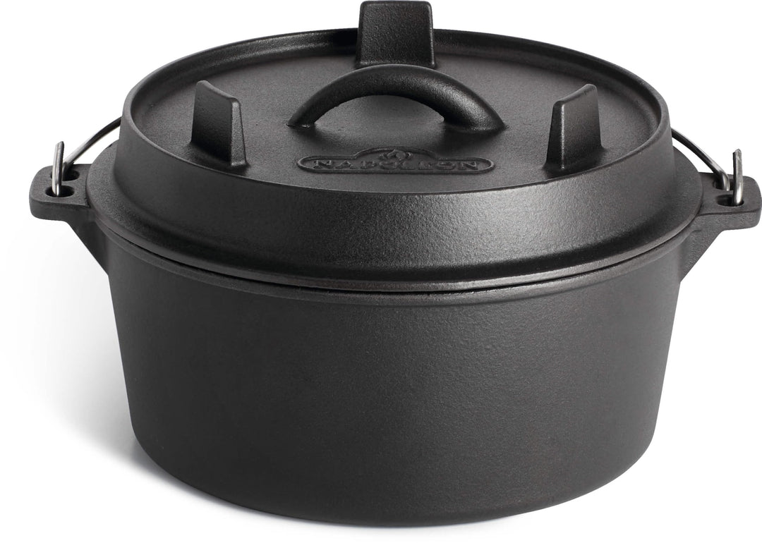 NAPOLEON Cast Iron Dutch Oven 6qt (4.5qt (4.26 l))