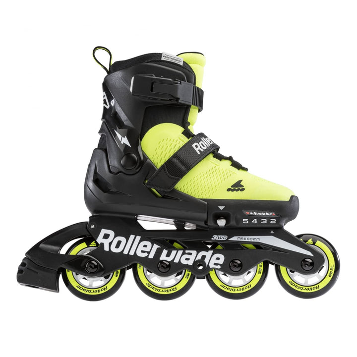 Rollerblade Kinder Microblade Se Inlineskates 23 Neongelb/Schwarz, 23 Neongelb/Schwarz
