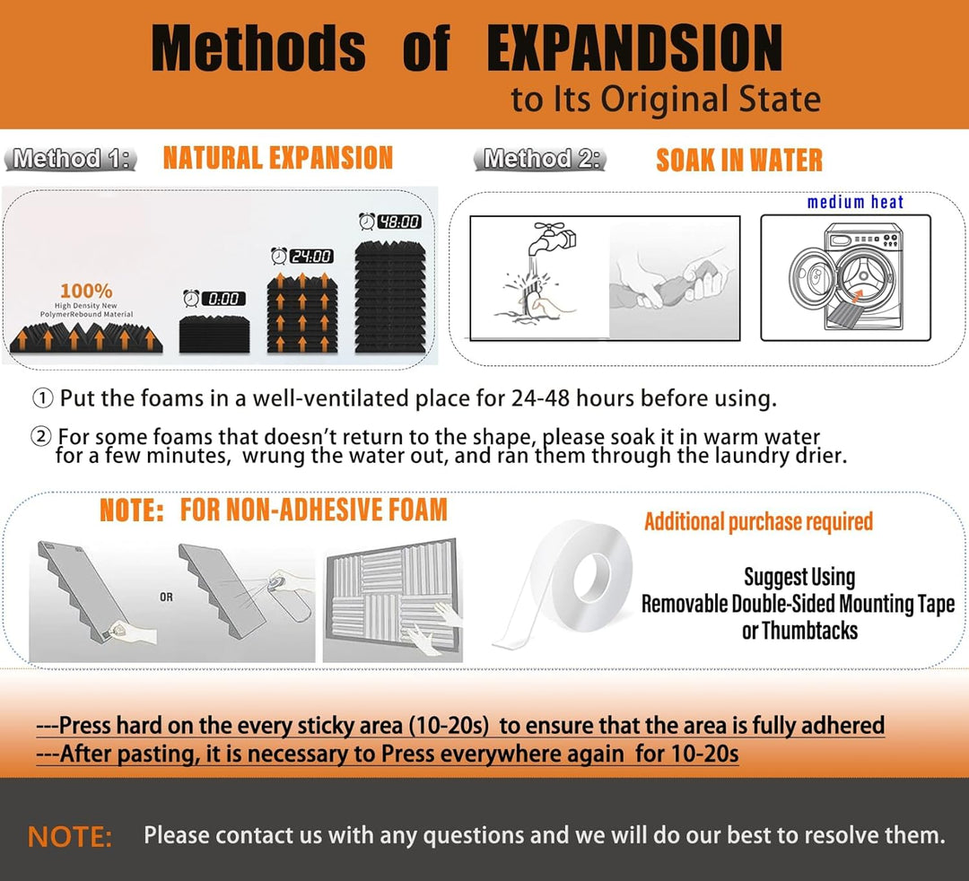 Akustikpaneele selbstklebend 12 Stücke,Akustikschaumstoffplatten Schallabsorbierende Platten Keile S