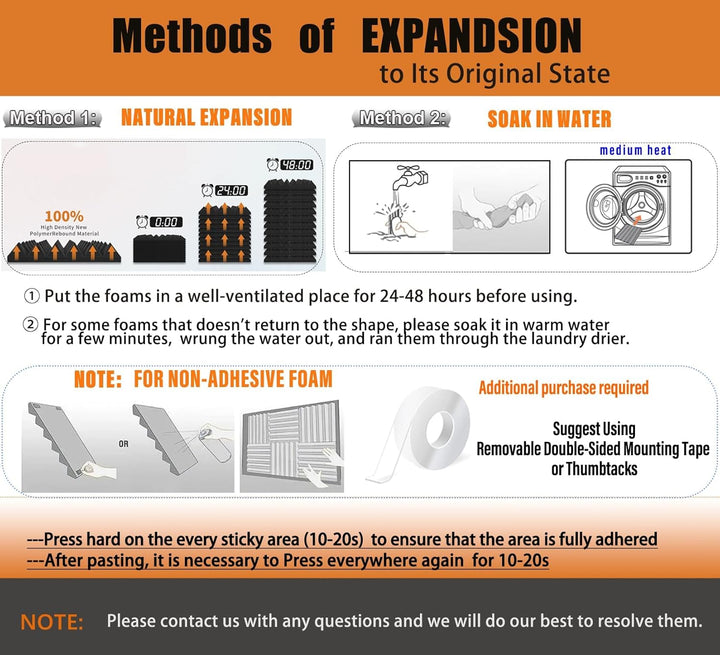 Akustikpaneele selbstklebend 12 Stücke,Akustikschaumstoffplatten Schallabsorbierende Platten Keile S