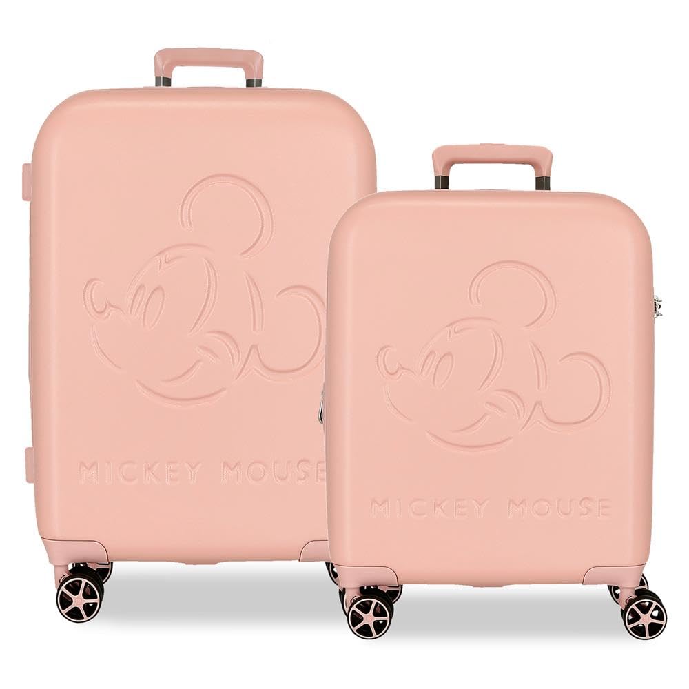 Disney Joumma Bags Good Trip Kabinenkoffer Kinderkoffer, Starrer ABS-Koffer mit Zahlenschloss an der