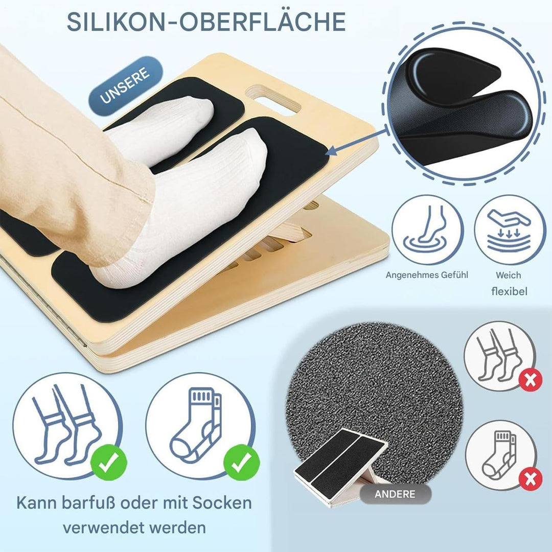 Professionelles Schrägbrett Aus Holz, Wadendehner Schrägbrett, Schrägbrett Für Kniebeugen, Verstellb