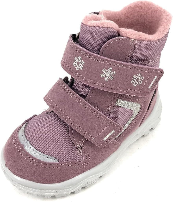 Superfit Mädchen Husky1 Schneestiefel 25 EU Lila Rosa 8510 0, 25 EU Lila Rosa 8510 0