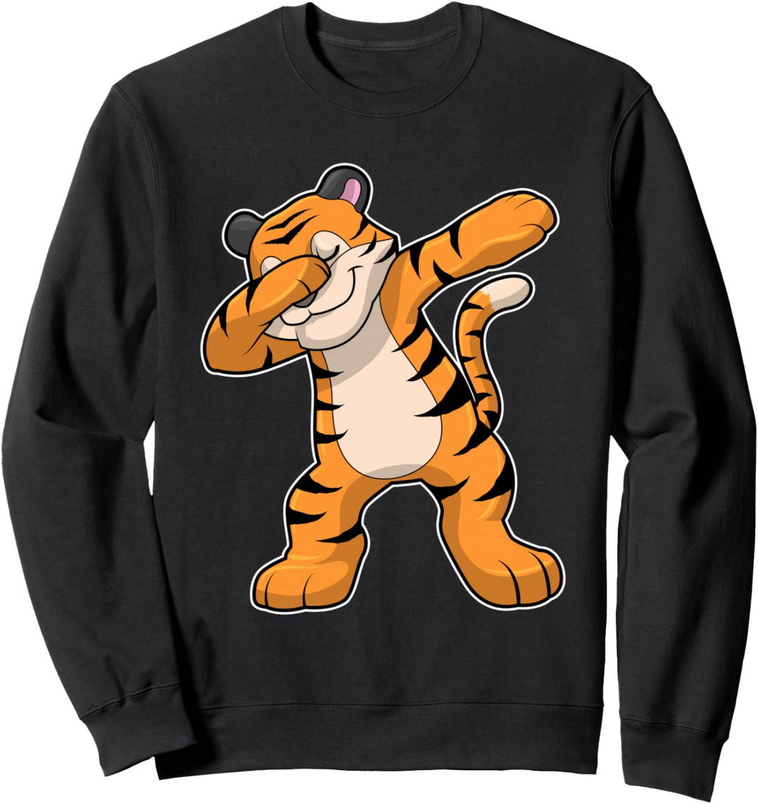 Tiger Hip Hop Tanz Dab Sweatshirt