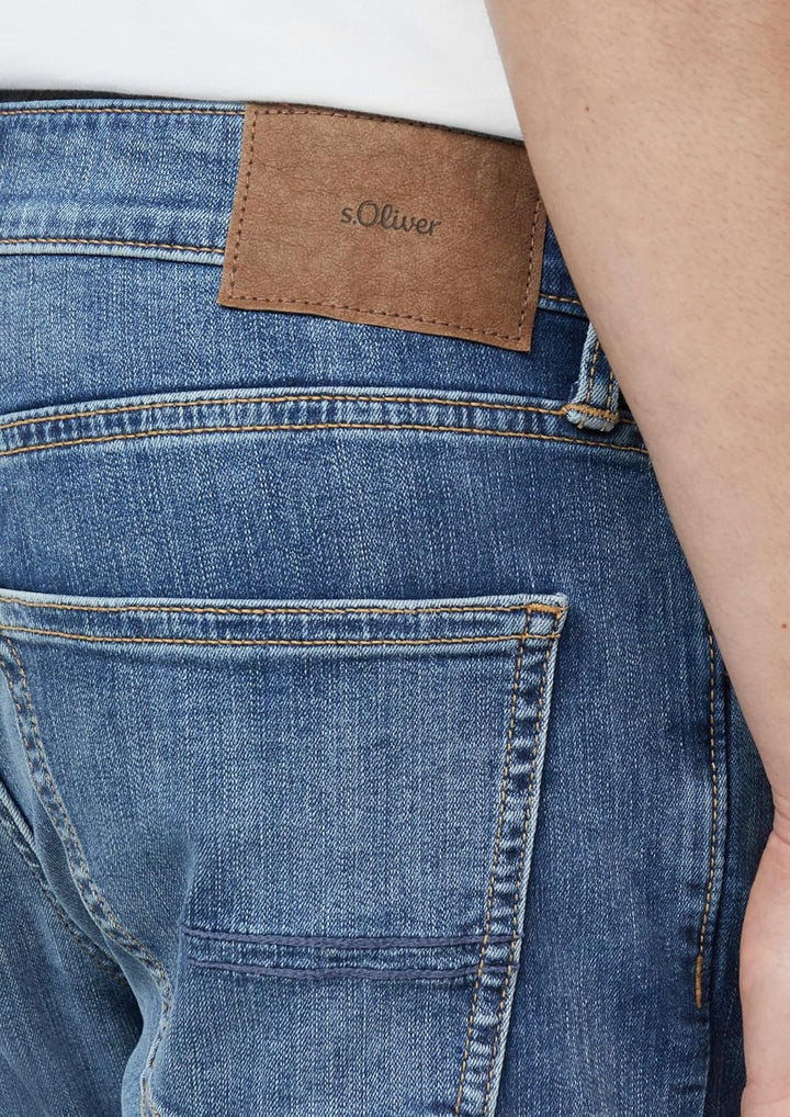 s.Oliver Jeans Nelio/Slim Fit/Mid Rise/Slim Leg/Hyperstretch 28W / 34L 53z4_blau, 28W / 34L 53z4_bla