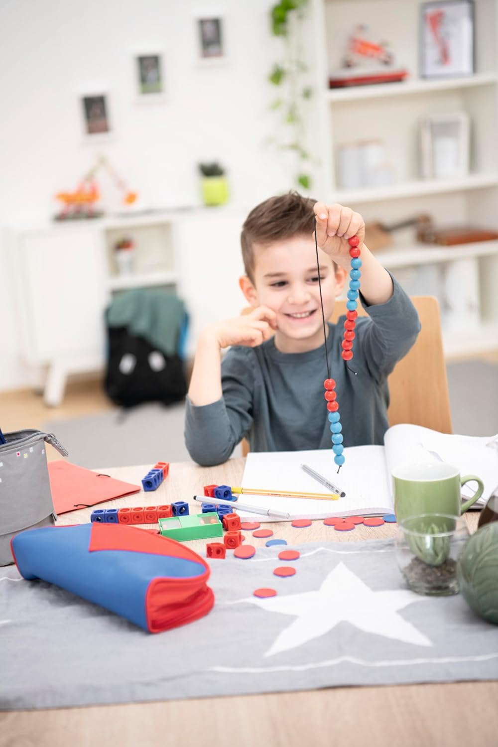 Betzold - Mathematik-Set Grundschule - Schüler-Rechen Set Mäppchen Kinder Rechenhilfe NoColor, NoCol