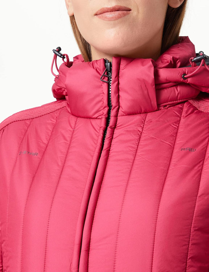 G-STAR Damen Meefic Vertical Quilted Jacke Jackets, Rot (cerise D22241-B958-D305)