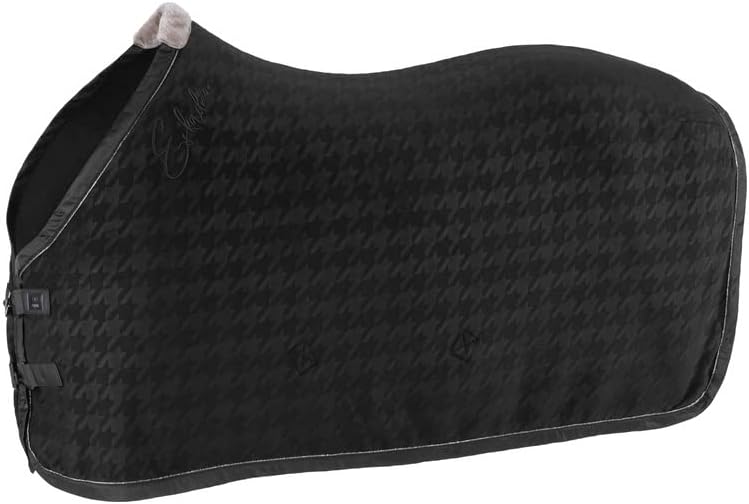 Eskadron Abschwitzdecke Fleece Stamp Essence Schwarz M, Schwarz M