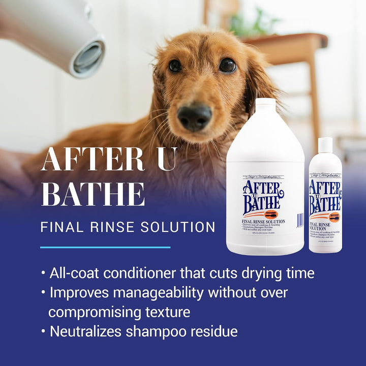 Chris Christensen After U Bathe Final Rinse Solution - Professionelle abschliessende Spülung für Hun