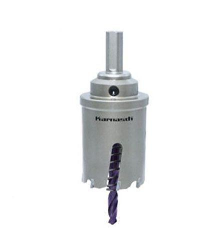 Karnasch KARNASCH Stichsäge mit Hartmetall mit Zentrierbohrer und Feder Eyector, 70mm Diámetro, 60mm