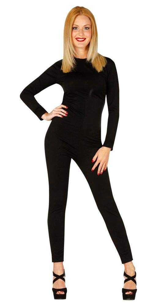 shoperama Basic Langarm Bodysuit für Damen-Kostüme Kostüm-Zubehör Ballett Tanz Catsuit Jumpsuit Over