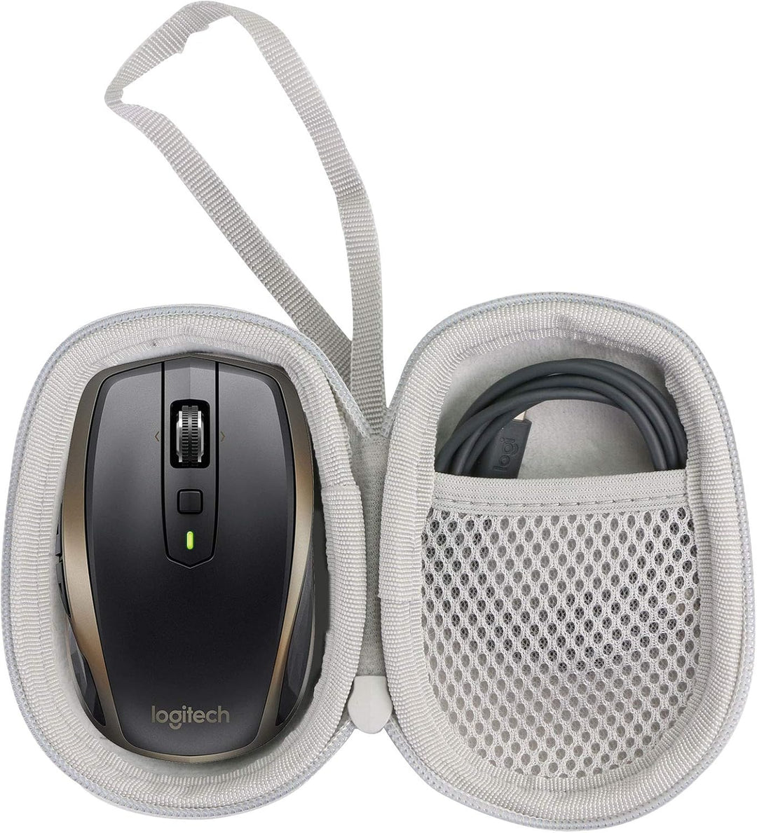co2CREA Hart Schutz Hülle Etui Tasche für Logitech MX Anywhere 4 /Anywhere 3S /Anywhere 3 /Anywhere
