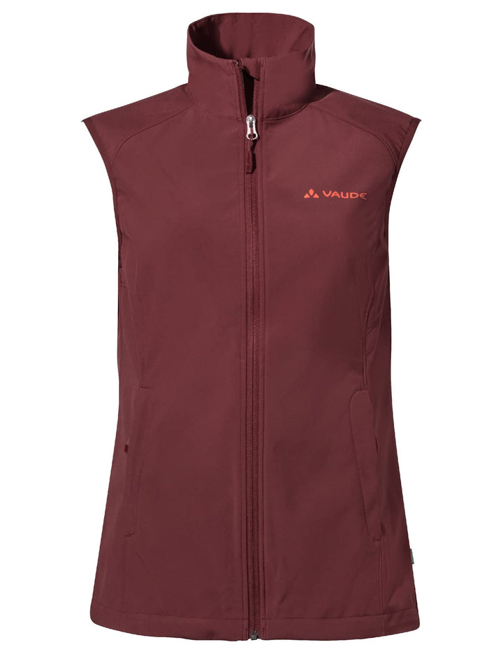 VAUDE Women's Hurricane Vest III 38 dark cherry, 38 dark cherry