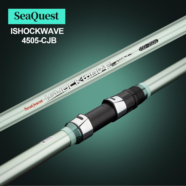 Seaquest Surf Fishing Rod Carbon Surf Cast Rod ISHOCKWAVE 4505-CJB 450CM SeaQuest, ISHOCKWAVE 4505-C