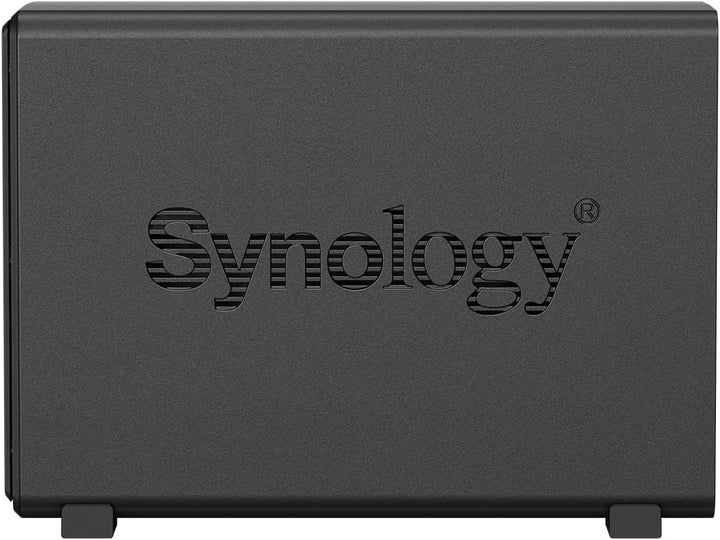 Synology DS124 1-Bay Diskstation NAS (Realtek RTD1619B 4-Core 1.7 GHz 1GB DDR4 RAM 1xRJ-45 1GbE LAN-