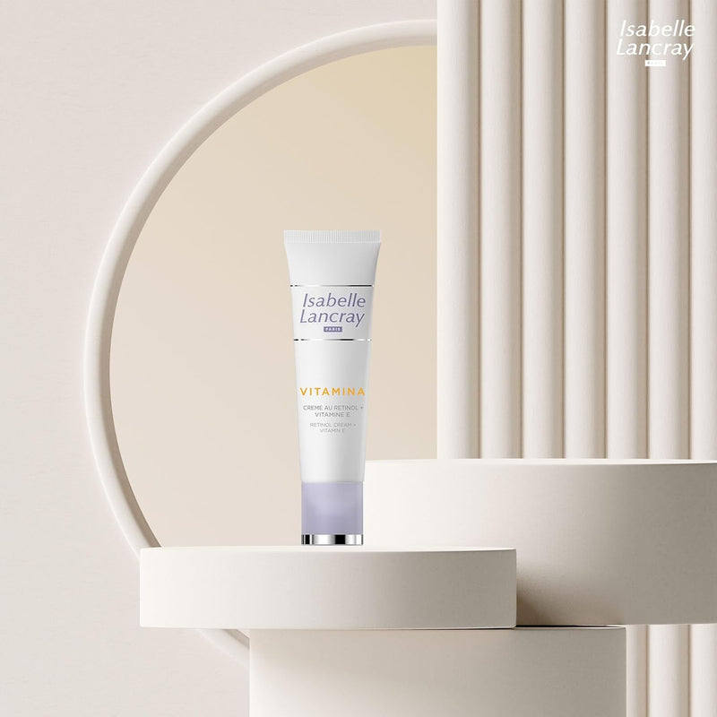 Isabelle Lancray Vitamina Creme Retinol Vitamine E - Anti-Age-Pflege für beanspruchte Haut, (1 x 25