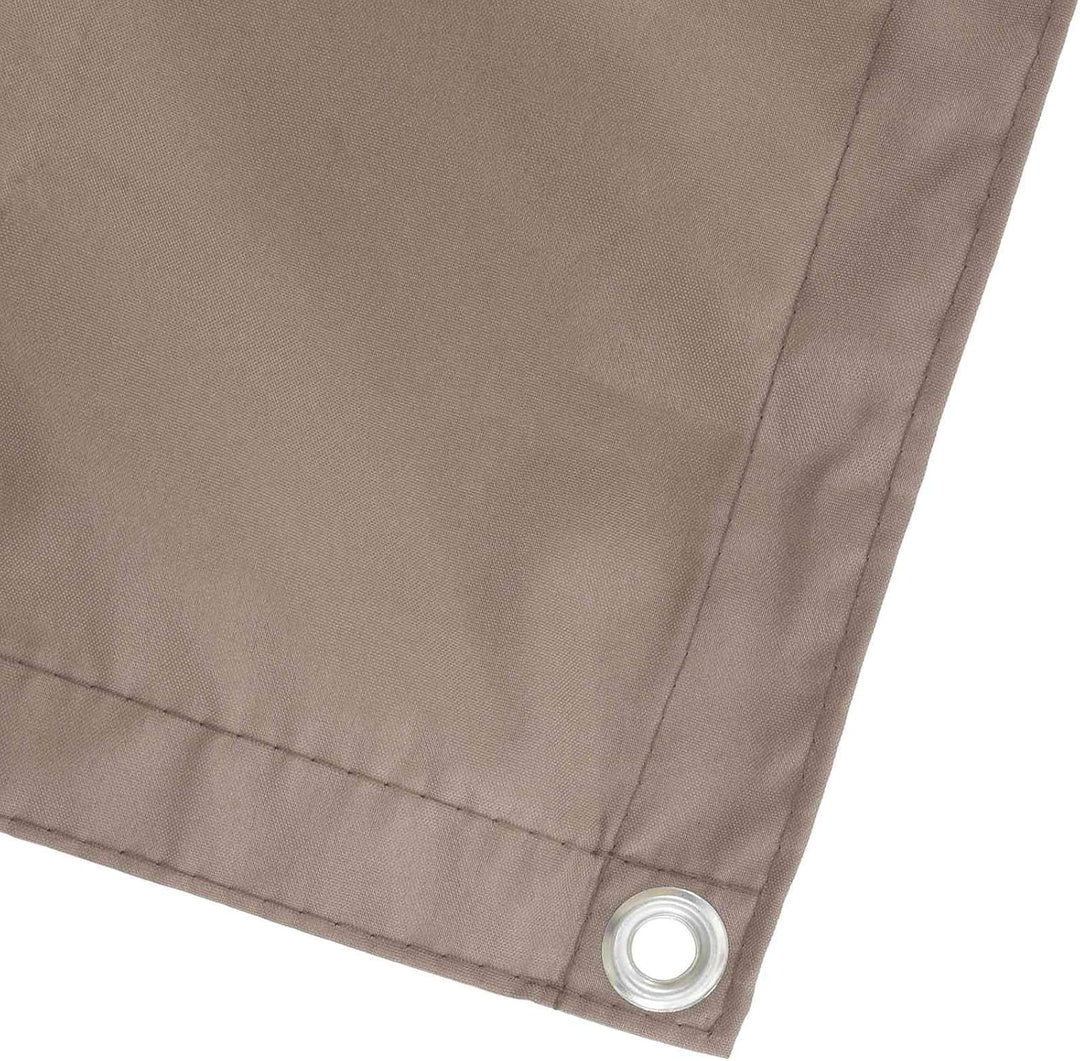 vidaXL Balkon Sichtschutz 180 x 300 cm Stoff mit PU-Beschichtung Taupe, Balkon Sichtschutz, Outdoor