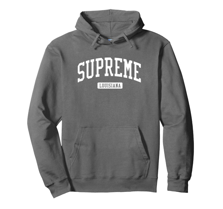 Supreme Louisiana LA Sportdesign im Vintage-Stil Pullover Hoodie