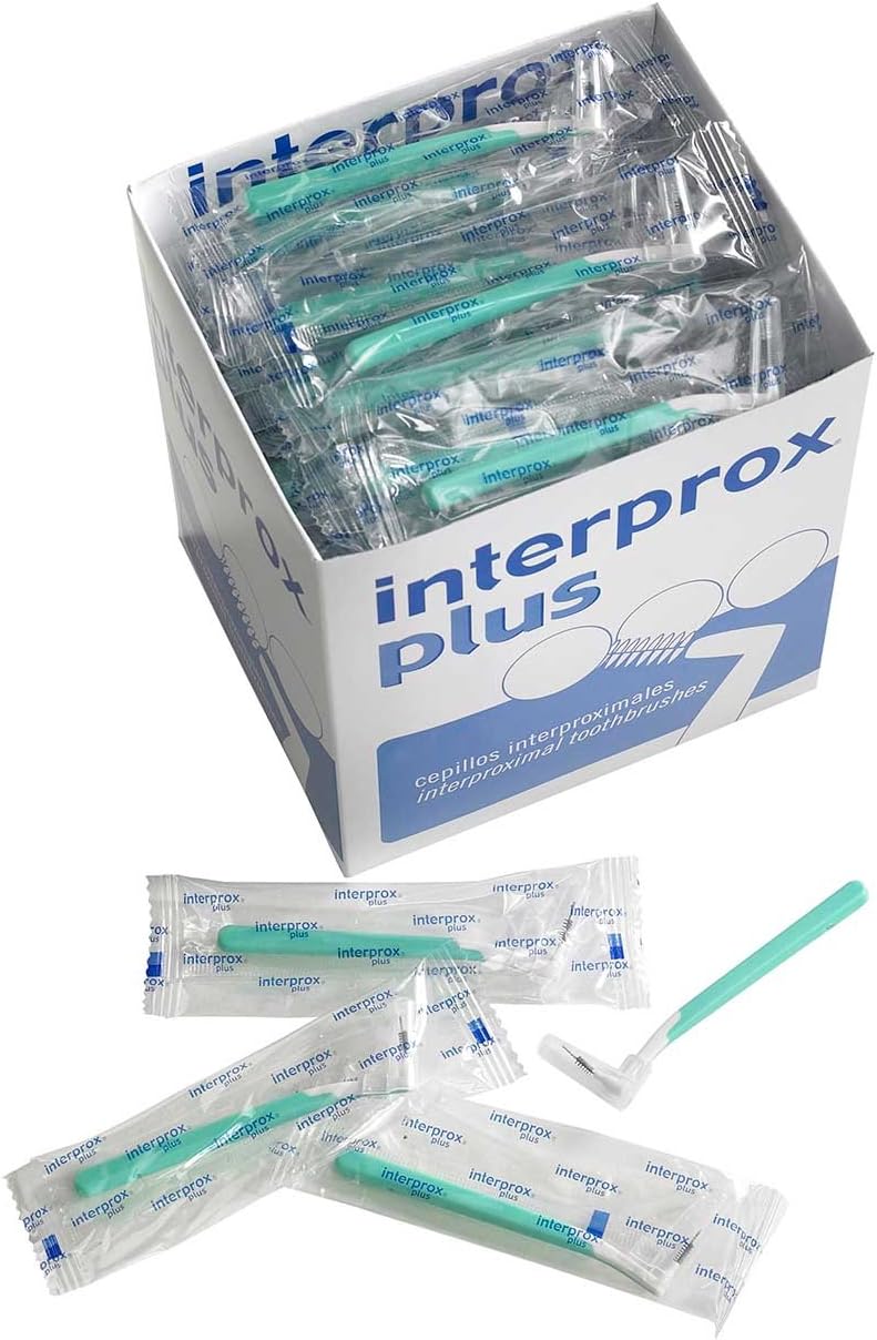 Interprox plus Interdentalbürsten 100er Box (grün micro), Grün Micro