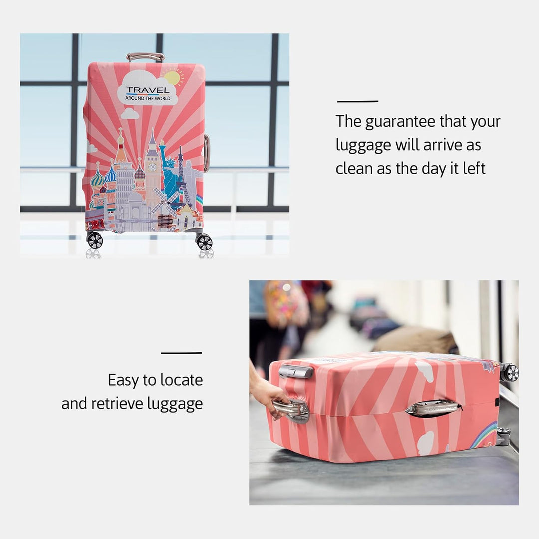 OrgaWise Kofferhülle Luggage Cover Gepäck Cover Gepäckabdeckung for Travel Luggage Schutzhülle Koffe