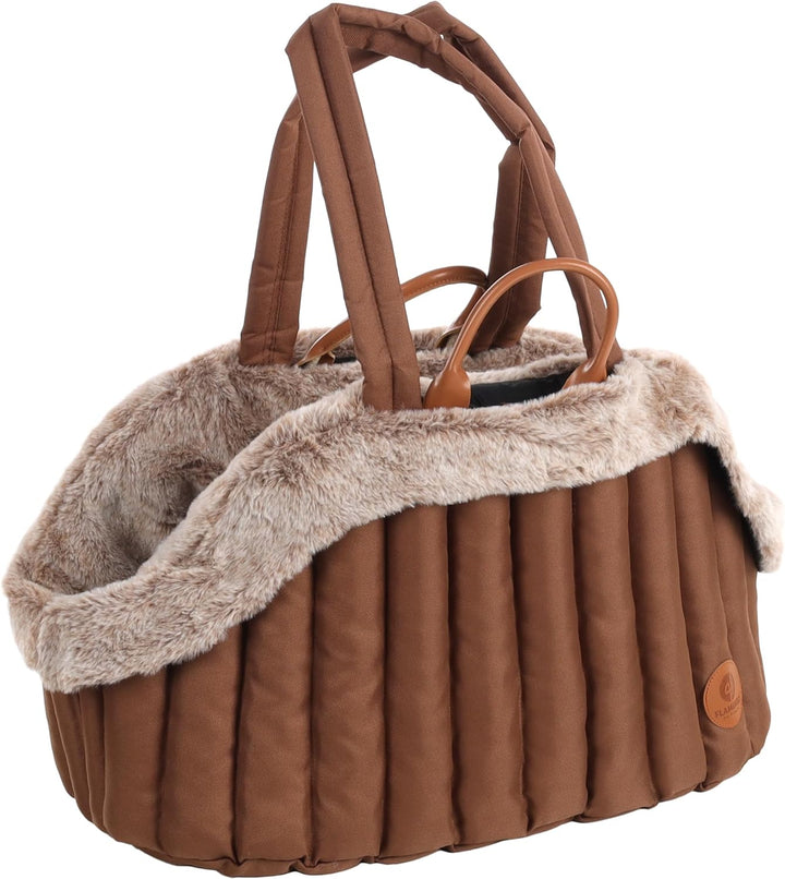 Flamingo Tragetasche TUKE BRAUN 49x30x32CM