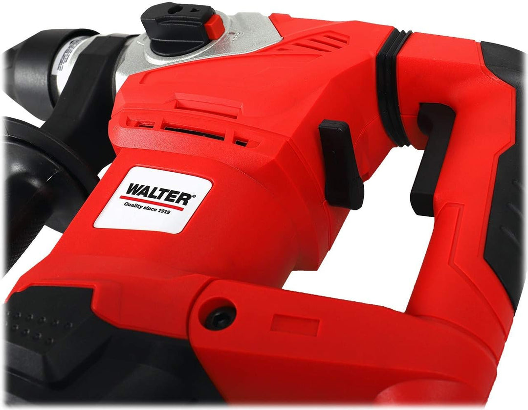 WALTER Bohr- und Meisselhammer 1500 W, optimales und leichtes Arbeiten durch vibrationsgedämpften Ha
