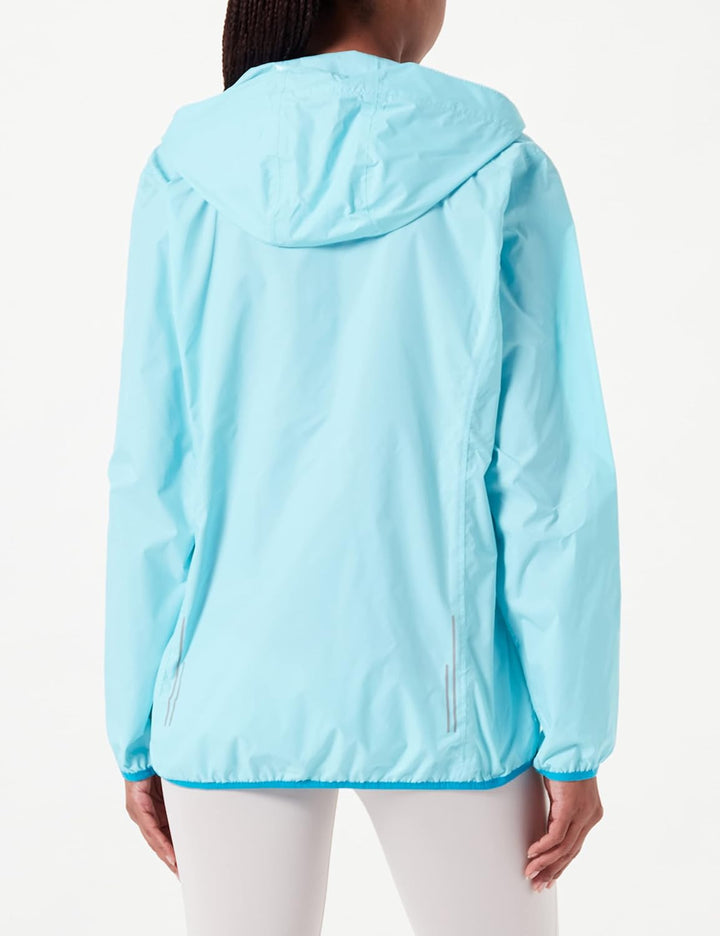 CMP Damen Damen-regenjacke mit Fester Kapuze WOMAN JACKET RAIN FIX HOOD 36 Wasserfall, 36 Wasserfall